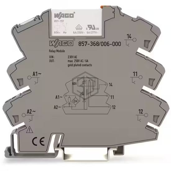 857-368/006-000 - WAGO Corporation - Power Relays, Over 2 Amps