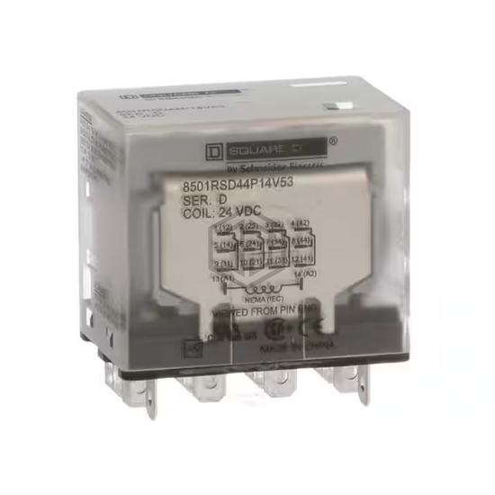 8501RSD44P14V53 - Schneider Electric - Power Relays, Over 2 Amps