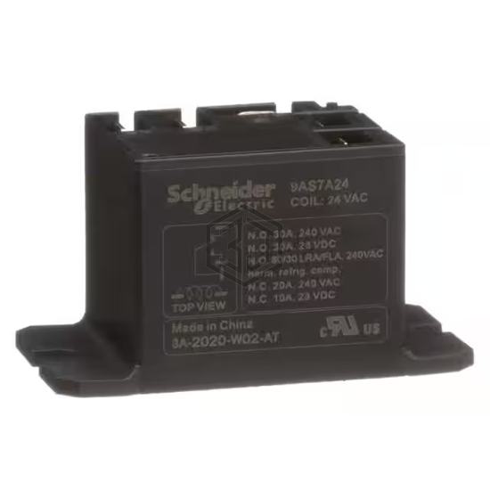 9AS7A24 - Schneider Electric - Power Relays, Over 2 Amps