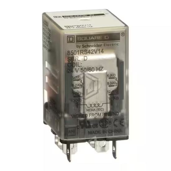 8501RS42P14V14 - Schneider Electric - Power Relays, Over 2 Amps