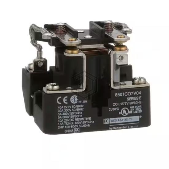 8501CO7V04 - Schneider Electric - Power Relays, Over 2 Amps