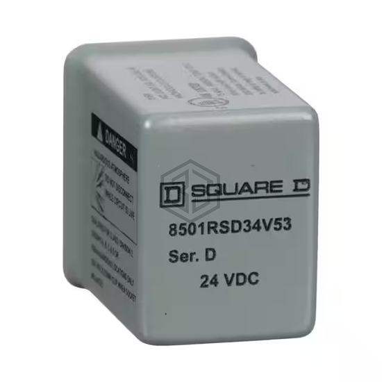 8501RSD34V53 - Schneider Electric - Power Relays, Over 2 Amps