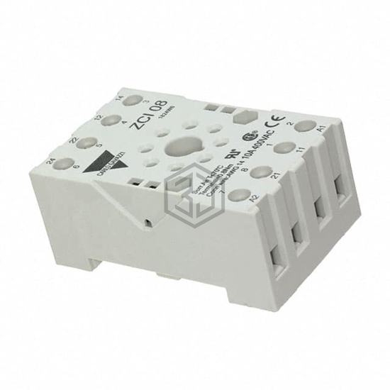 ZCI08 - Carlo Gavazzi Inc. - Relay Sockets