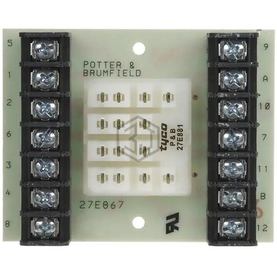 27E867 - TE Connectivity Potter & Brumfield Relays - Relay Sockets