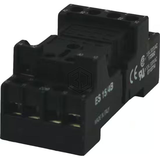 ES15-4B (CST-B14F2-L) - TELE Controls Inc - Relay Sockets