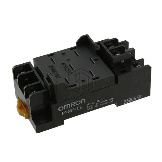 P7MF-06 - Omron Automation and Safety - Relay Sockets