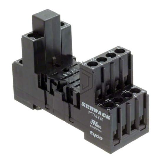 5-1415034-1 - TE Connectivity Potter & Brumfield Relays - Relay Sockets