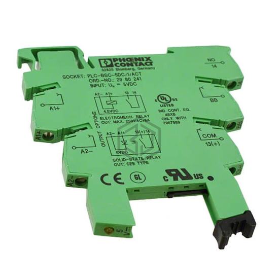 2980241 - Phoenix Contact - Relay Sockets