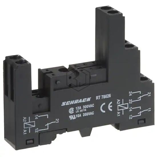 RT78626 - TE Connectivity Potter & Brumfield Relays - Relay Sockets