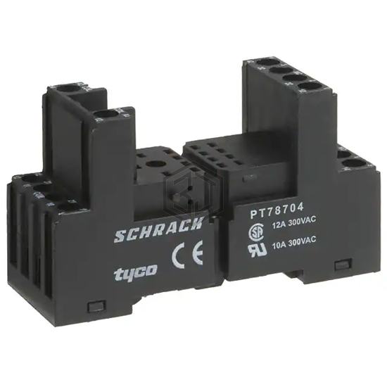 PT78704 - TE Connectivity Potter & Brumfield Relays - Relay Sockets
