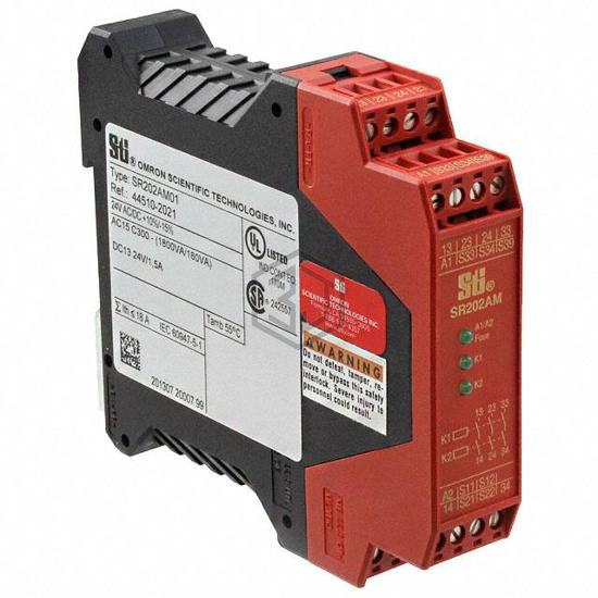 SR202AM01 - Omron Automation and Safety - Safety Relays