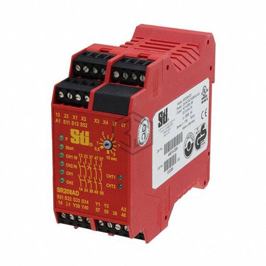 SR208AD01 - Omron Automation and Safety - Safety Relays