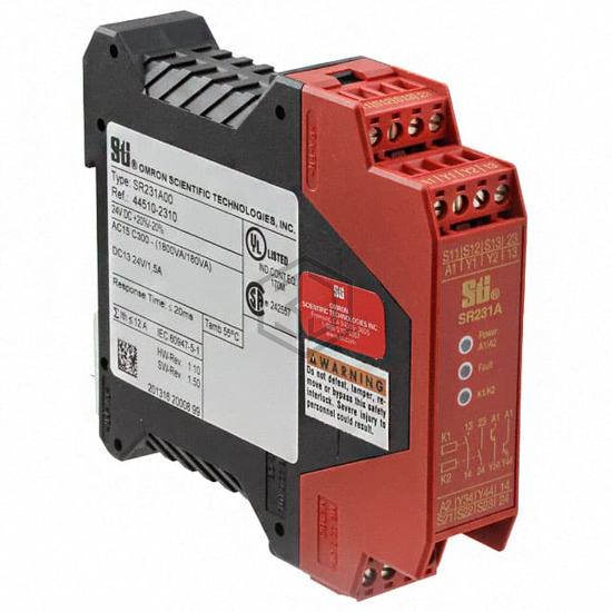 SR231A00 - Omron Automation and Safety - Safety Relays
