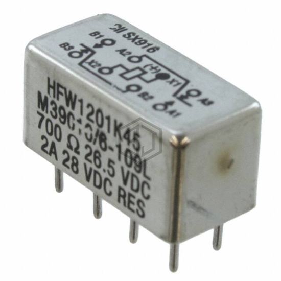 HFW1201K45 - TE Connectivity Aerospace, Defense and Marine - Signal Relays, Up to 2 Amps