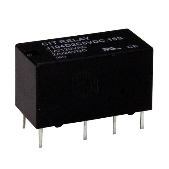J104D2C5VDC.15S - CIT Relay and Switch - Signal Relays, Up to 2 Amps