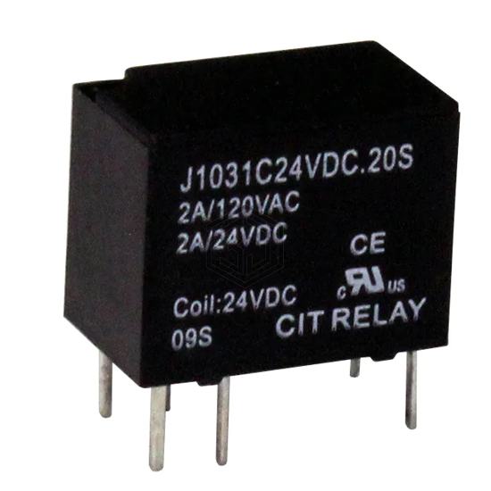 J1031C24VDC.20S - CIT Relay and Switch - Signal Relays, Up to 2 Amps