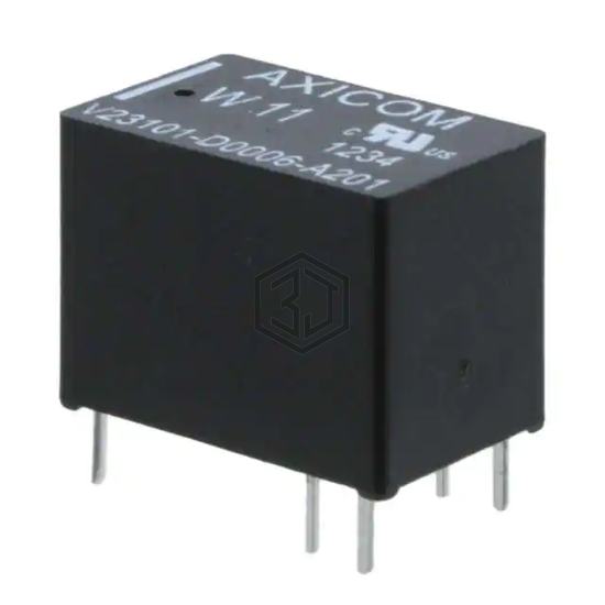 V23101D 6A201 - TE Connectivity Potter & Brumfield Relays - Signal Relays, Up to 2 Amps