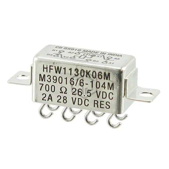 HFW1130K06M - TE Connectivity Aerospace, Defense and Marine - Signal Relays, Up to 2 Amps