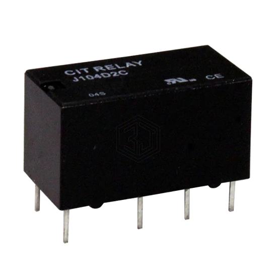 J104D2C3VDC.15S - CIT Relay and Switch - Signal Relays, Up to 2 Amps