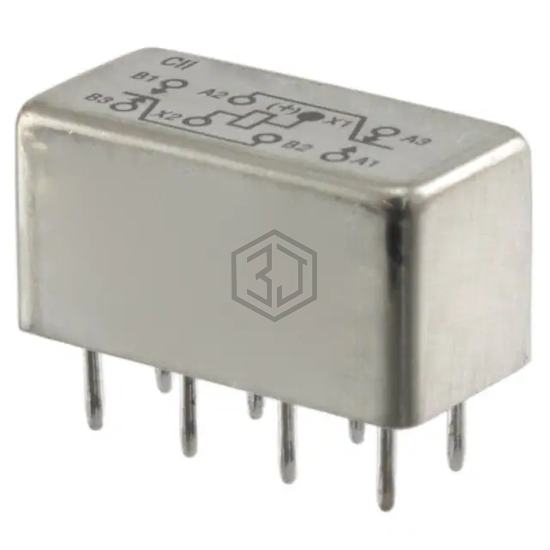 HFW1201L02M - TE Connectivity Aerospace, Defense and Marine - Signal Relays, Up to 2 Amps