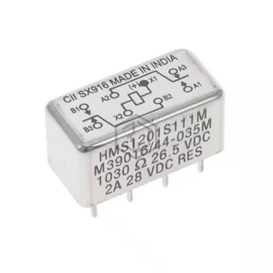 HMS1201S111M - TE Connectivity Aerospace, Defense and Marine - Signal Relays, Up to 2 Amps