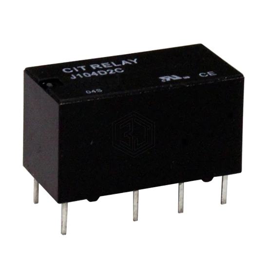 J104D2C6VDC.20S - CIT Relay and Switch - Signal Relays, Up to 2 Amps