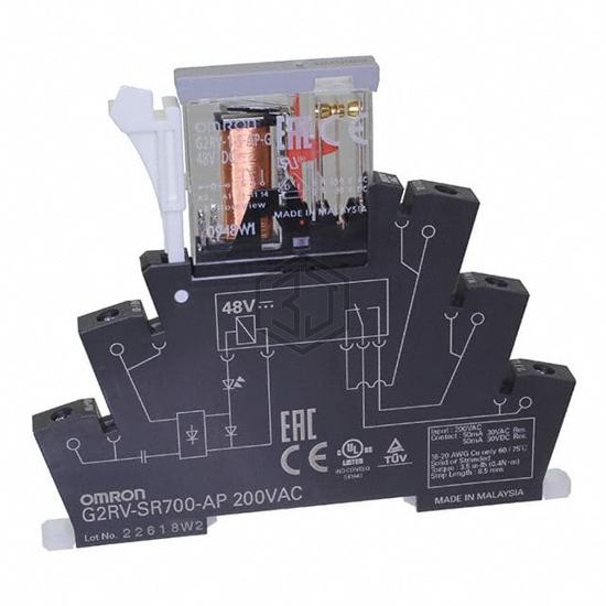 G2RV-SR700-AP AC200 - Omron Automation and Safety - Signal Relays, Up to 2 Amps