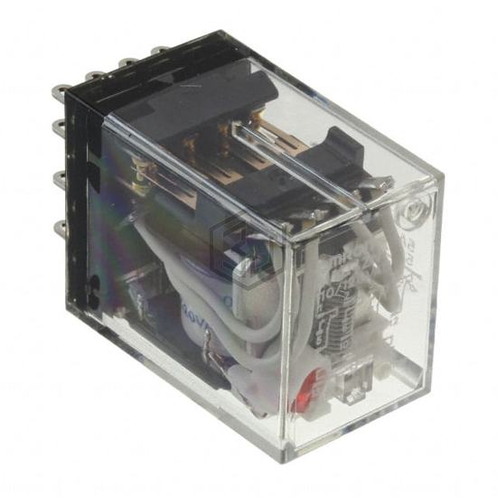 MYQ4ZN AC110/120 - Omron Automation and Safety - Signal Relays, Up to 2 Amps