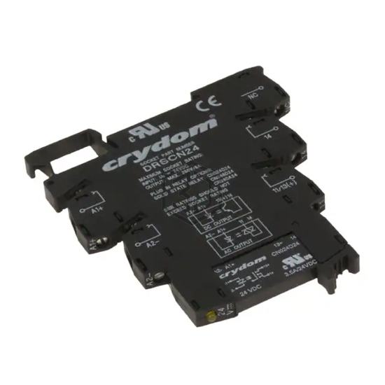 DRA-CN024D05 - Sensata-Crydom - Solid State Relays