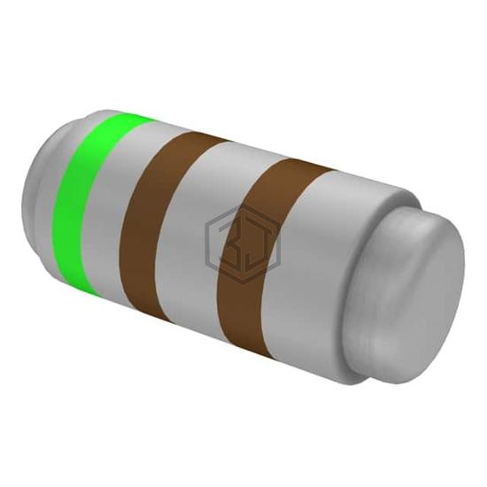 MCF25SJR-510R - YAGEO - Chip Resistor - Surface Mount