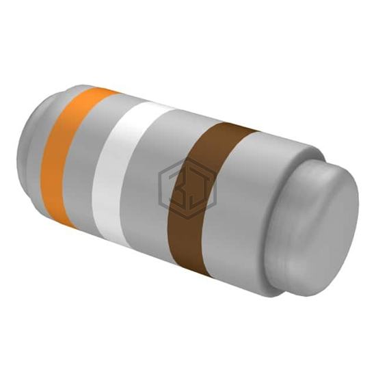 MCF25SJR-390R - YAGEO - Chip Resistor - Surface Mount
