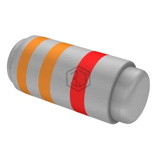 MCF-25JR-3K3 - YAGEO - Chip Resistor - Surface Mount