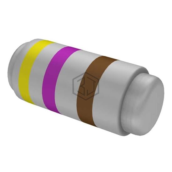 MCF-25JR-470R - YAGEO - Chip Resistor - Surface Mount