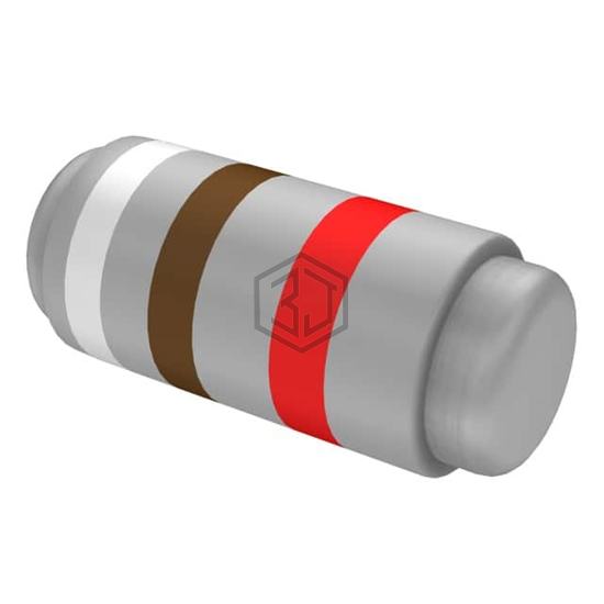 MCF-25JR-9K1 - YAGEO - Chip Resistor - Surface Mount