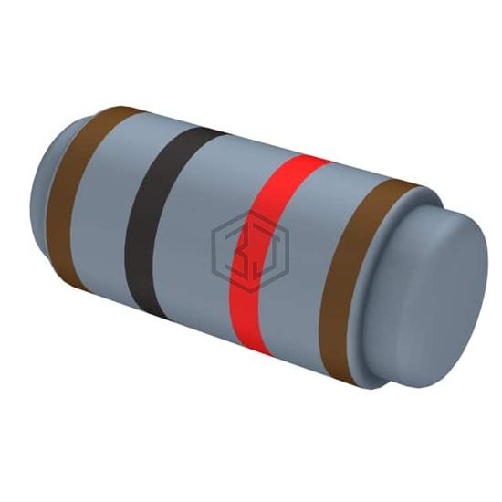 MMF1WSFRF1K - YAGEO - Chip Resistor - Surface Mount