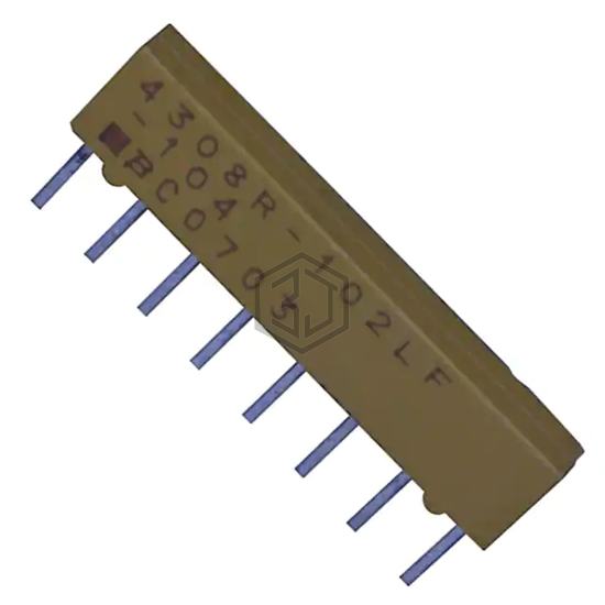 4308R-101-474LF - Bourns Inc. - Resistor Networks, Arrays