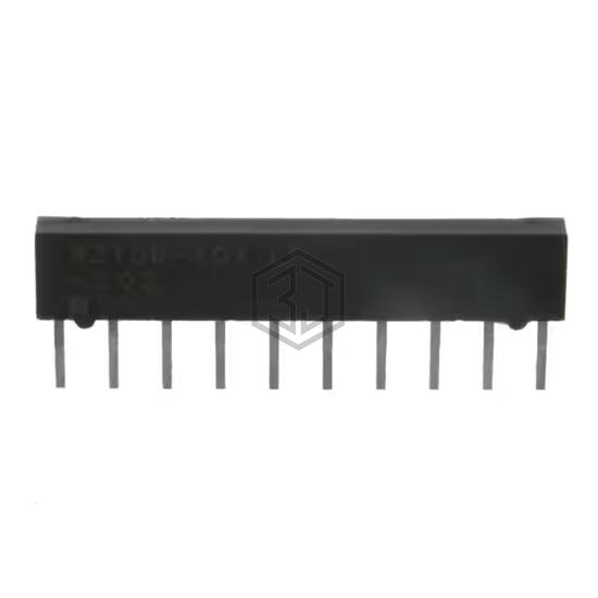 4310M-101-121LF - Bourns Inc. - Resistor Networks, Arrays