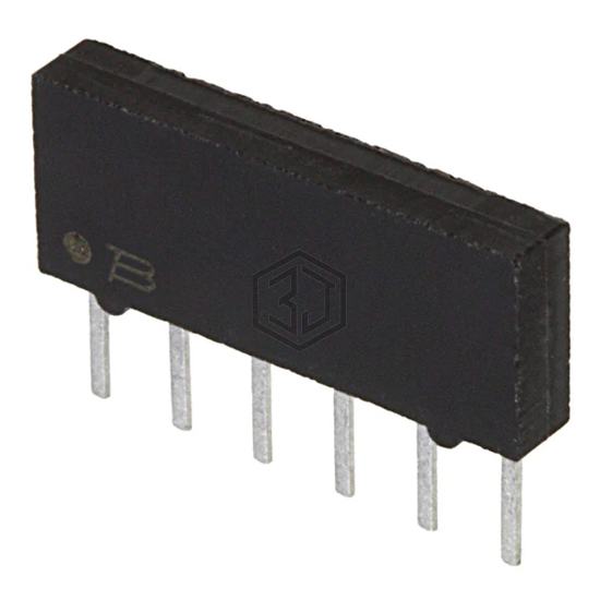 4306M-102-101 - Bourns Inc. - Resistor Networks, Arrays