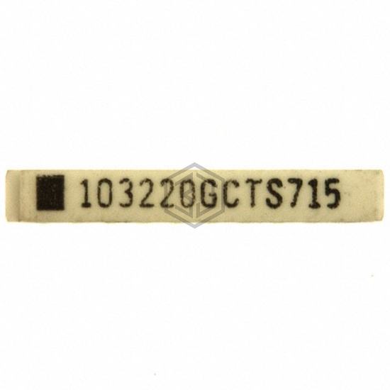 752103220G - CTS Resistor Products - Resistor Networks, Arrays
