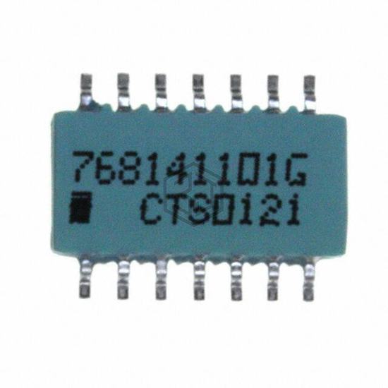 768141101G - CTS Resistor Products - Resistor Networks, Arrays