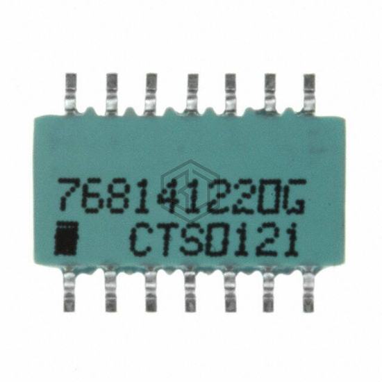 768141220G - CTS Resistor Products - Resistor Networks, Arrays