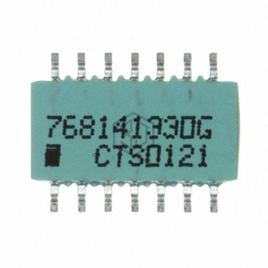 768141330G - CTS Resistor Products - Resistor Networks, Arrays