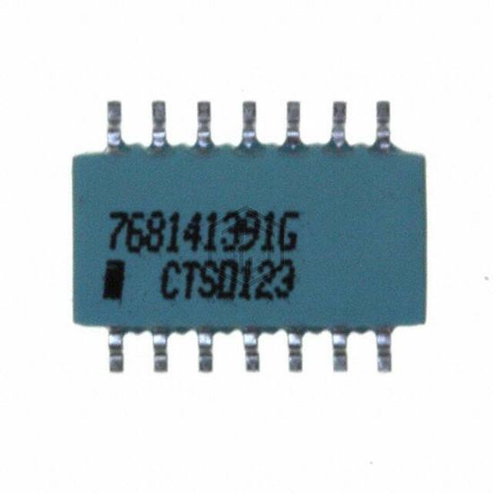 768141391G - CTS Resistor Products - Resistor Networks, Arrays