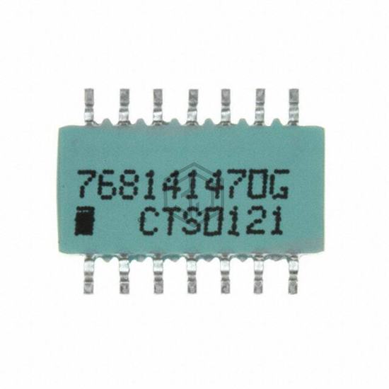 768141470G - CTS Resistor Products - Resistor Networks, Arrays