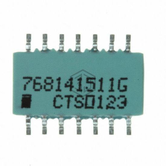 768141511G - CTS Resistor Products - Resistor Networks, Arrays