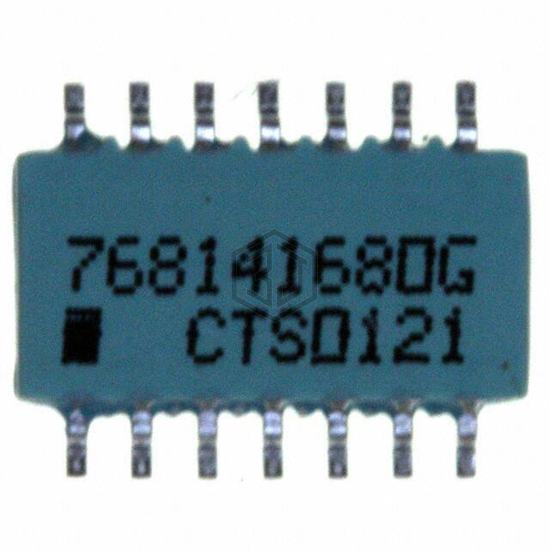 768141680G - CTS Resistor Products - Resistor Networks, Arrays