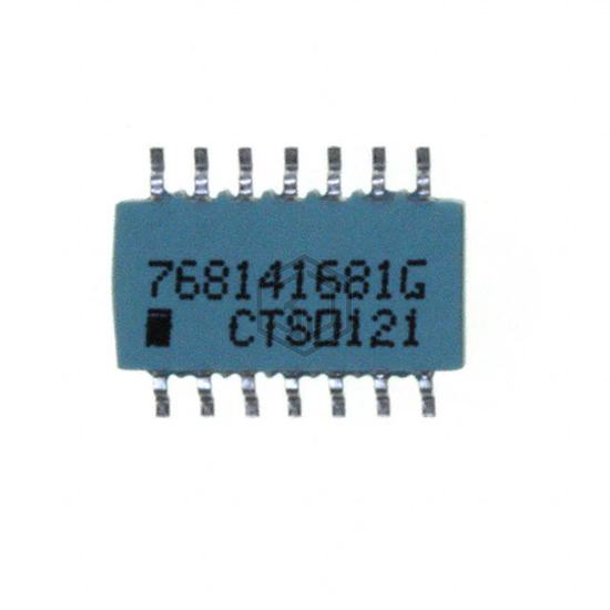 768141681G - CTS Resistor Products - Resistor Networks, Arrays