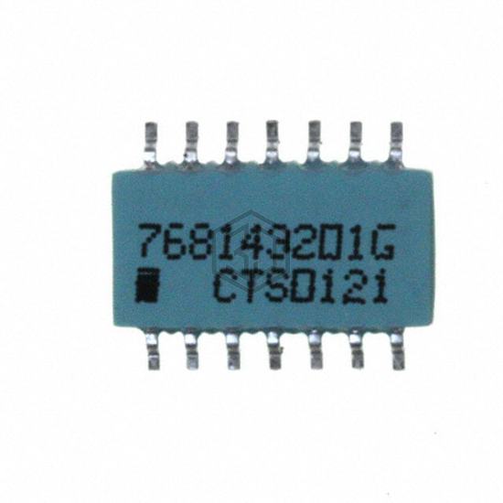 768143201G - CTS Resistor Products - Resistor Networks, Arrays