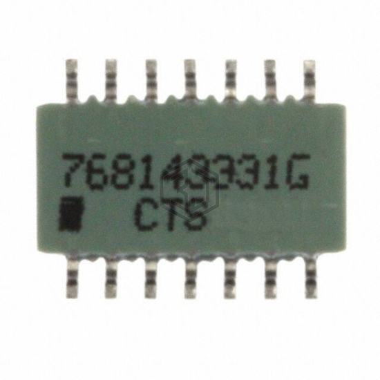 768143331G - CTS Resistor Products - Resistor Networks, Arrays