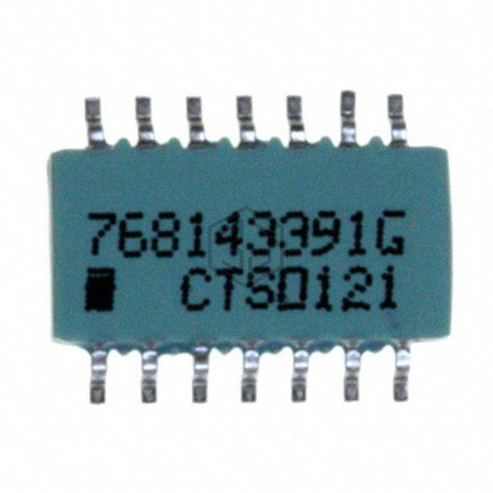 768143391G - CTS Resistor Products - Resistor Networks, Arrays